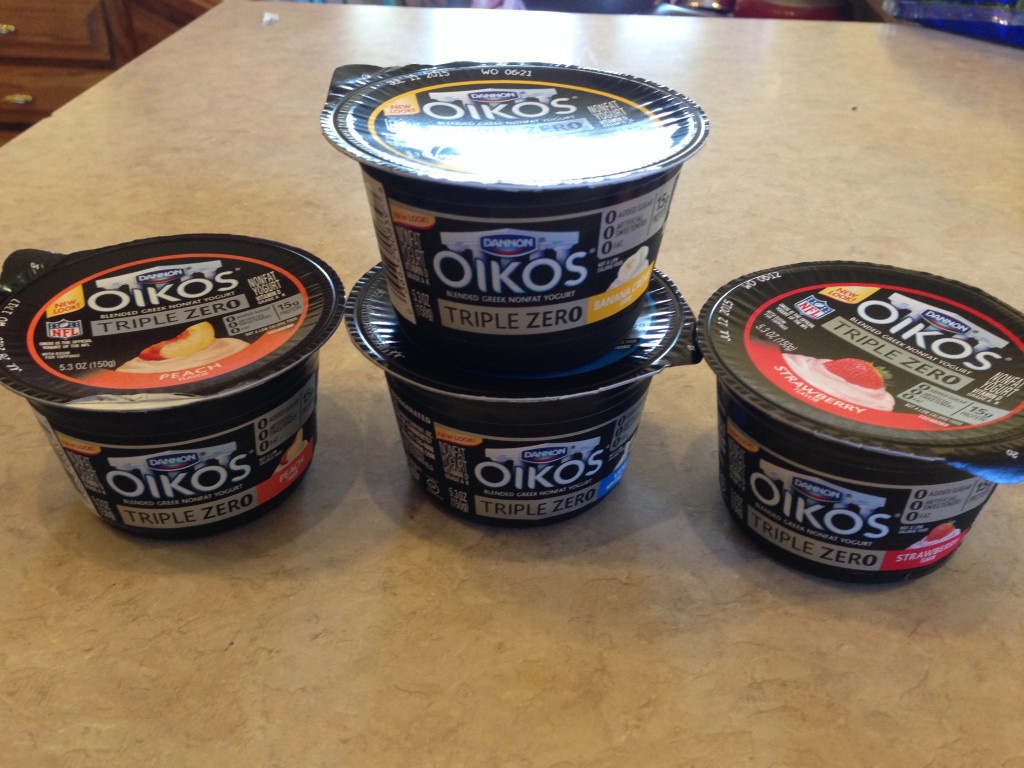 Joyful Find 1 Dannon Oikos TRIPLE ZERO Greek Yogurt