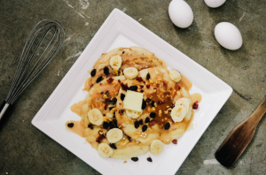 Banna Protien Pancakes