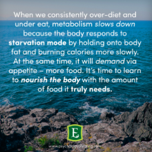 Less Food